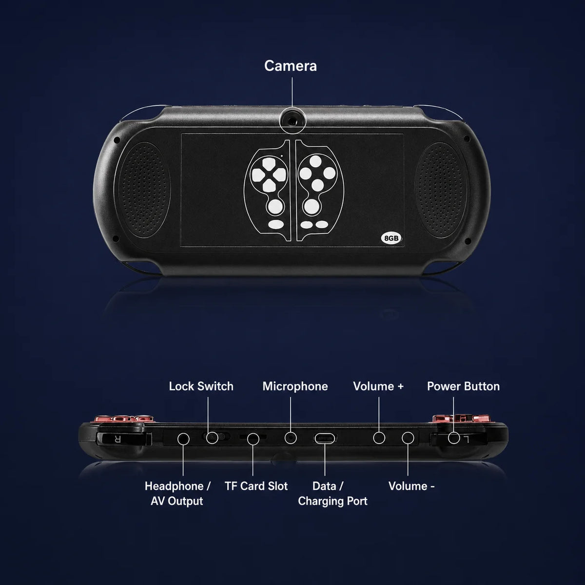 X12 Retro Handheld Game Console (2026 Version)