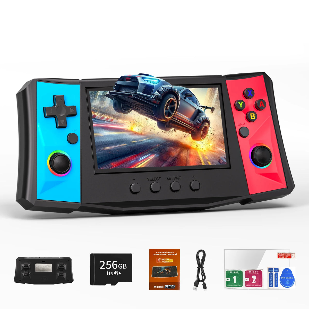 R50 Ultra Retro Handheld Game Console 