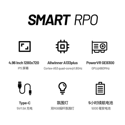 Trimui Smart Pro Retro Handheld Game Console (2026 Version)
