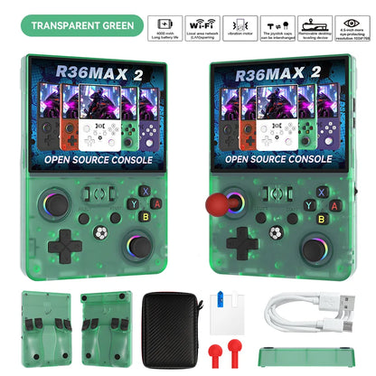 R36 Max 2 Retro Handheld Game Console (2026 Version)