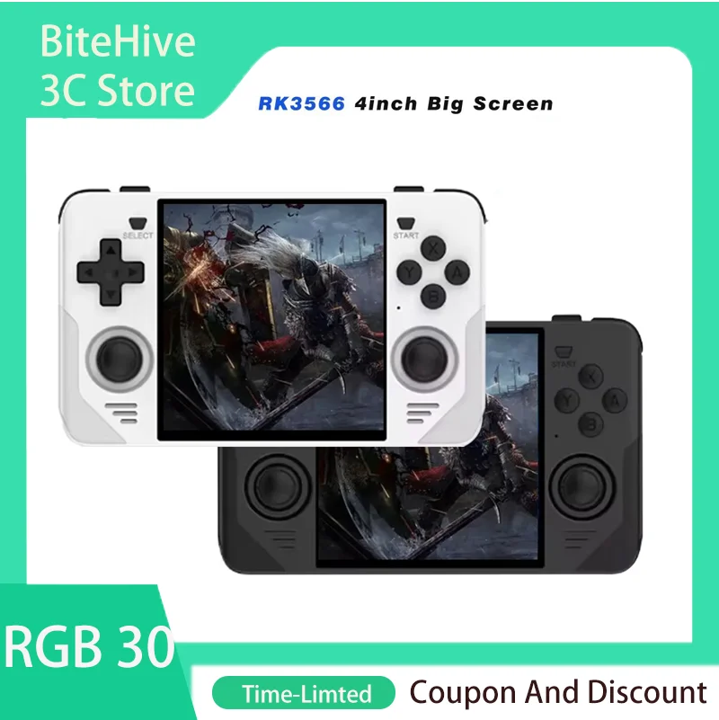 RGB30 Retro Handheld Game Console (2026 Version)