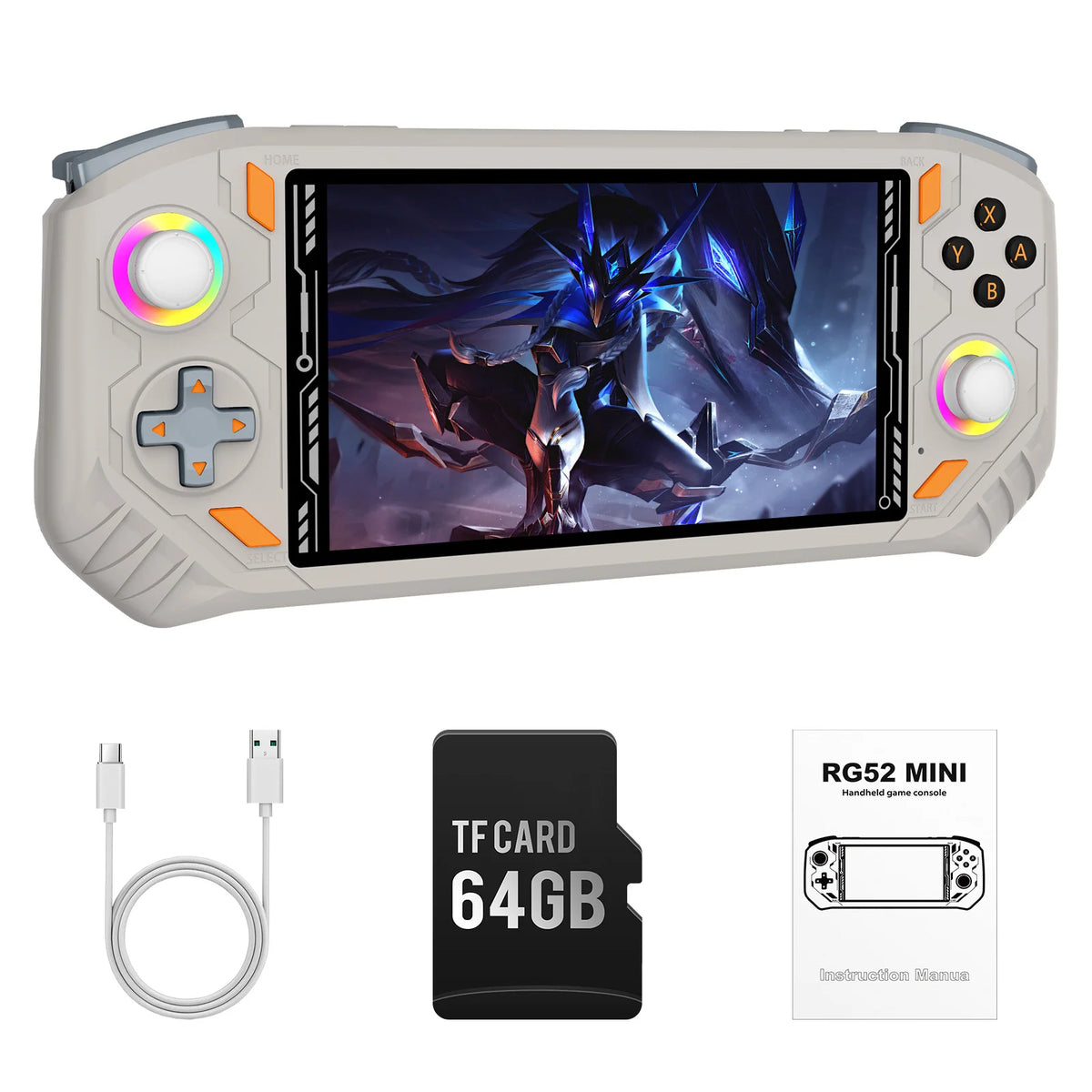RG52 MINI Retro Handheld Game Console (2026 Version)
