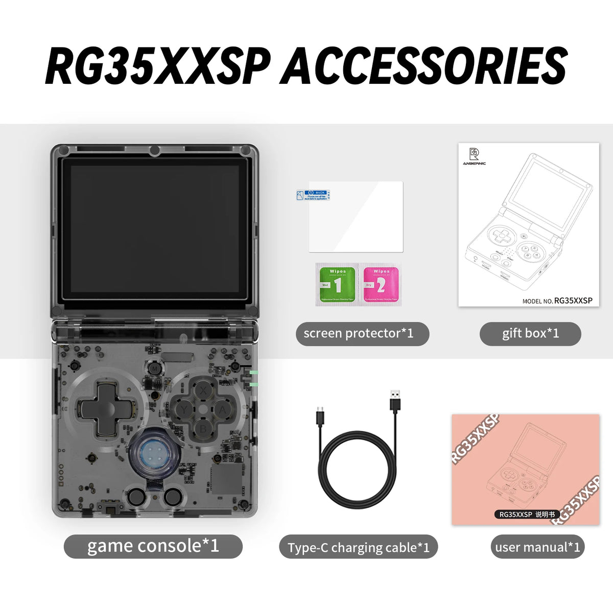 RG35XXSP Retro Handheld Console (2026 Version)