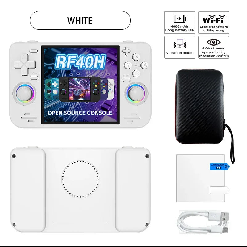 RF40H Retro Handheld Game Console (2026 Version)