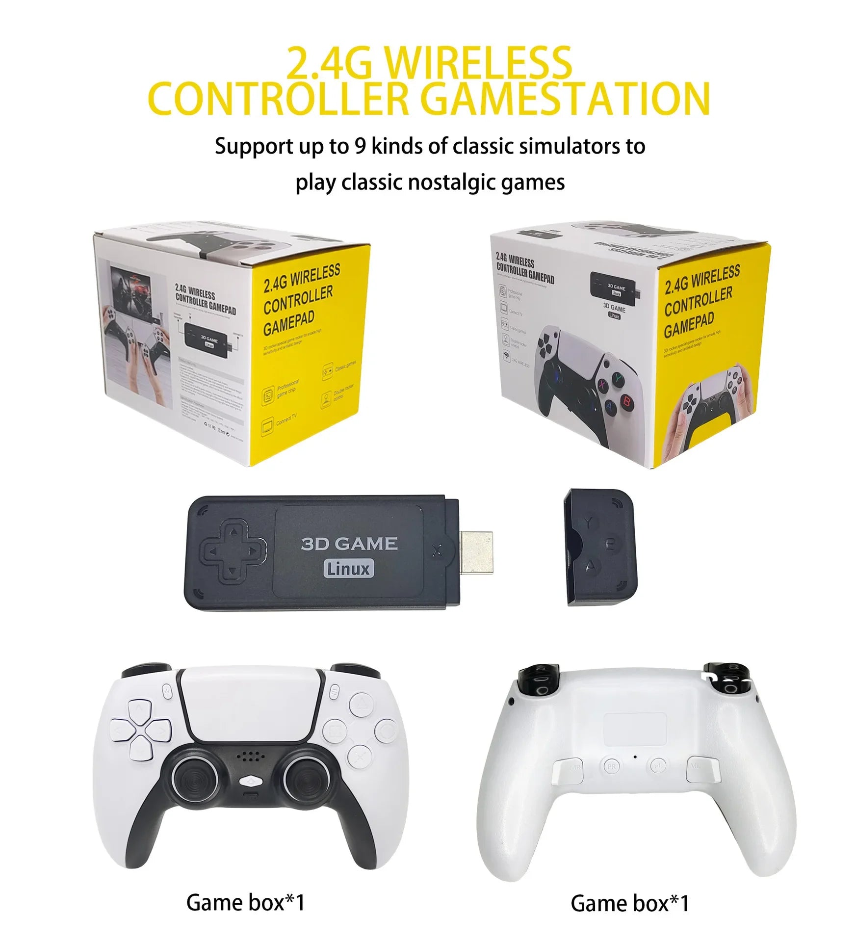 U9 PRO Retro Game Stick 