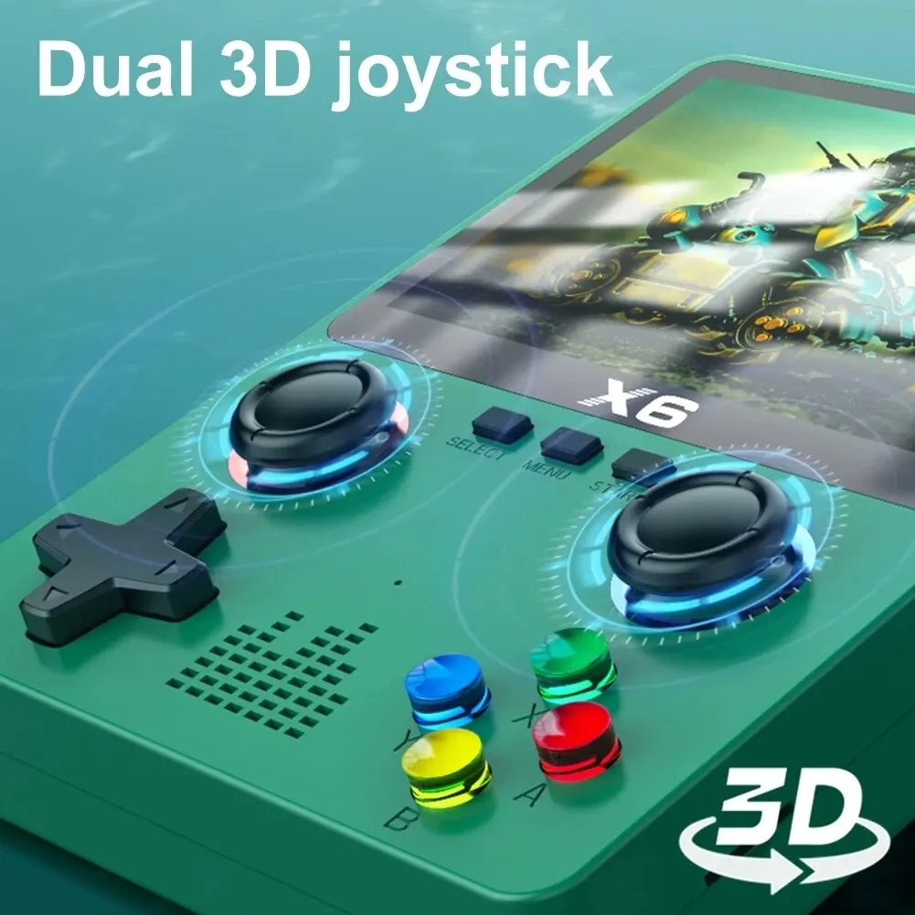 Console de jeu rétro portable X6 (version 2026)