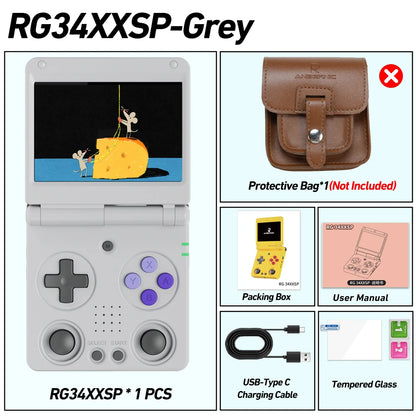 RG34XXSP Retro Handheld Game Console (2026 Version)