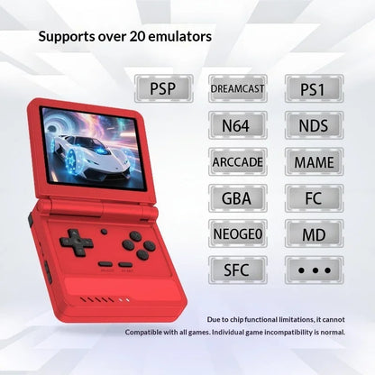 Powkiddy V90s Retro Handheld Game Console (2026 Version)