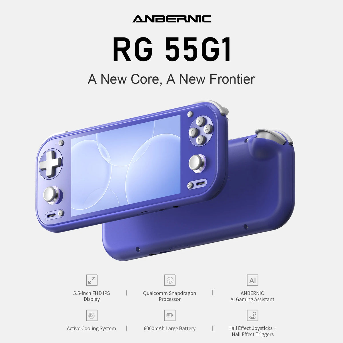 RG 55G1 Retro Handheld Game Console