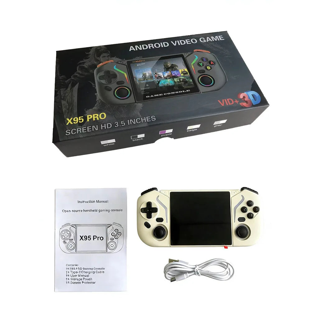 X95 Pro Retro Handheld Game Console (2026 Version)