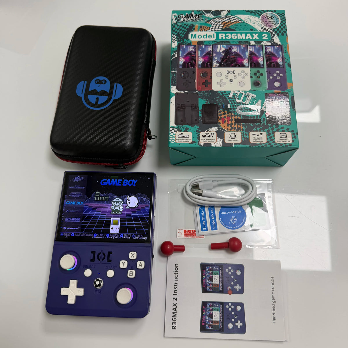 R36 Max 2 Retro Handheld Game Console (2026 Version)