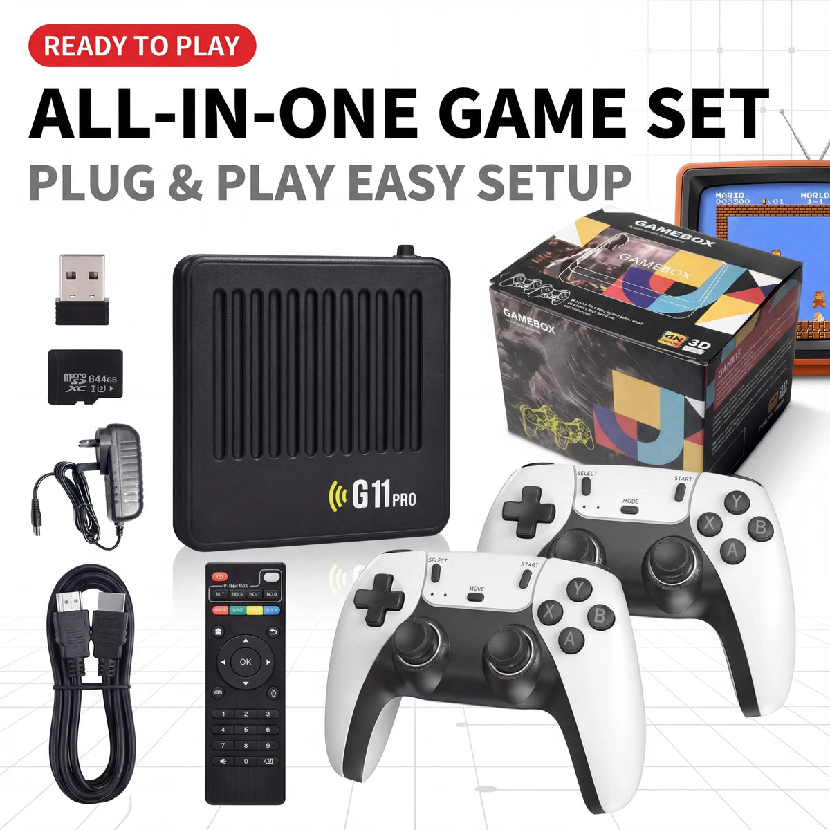 G11 Pro Retro Game Box (2026 Version)