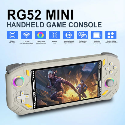 RG52 MINI Retro Handheld Game Console (2026 Version)