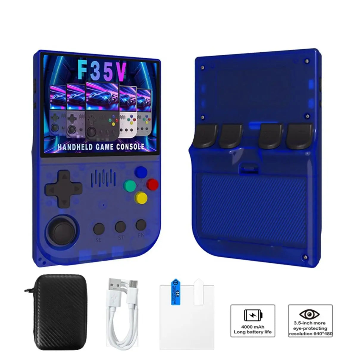 F35V Retro Handheld Game Console 