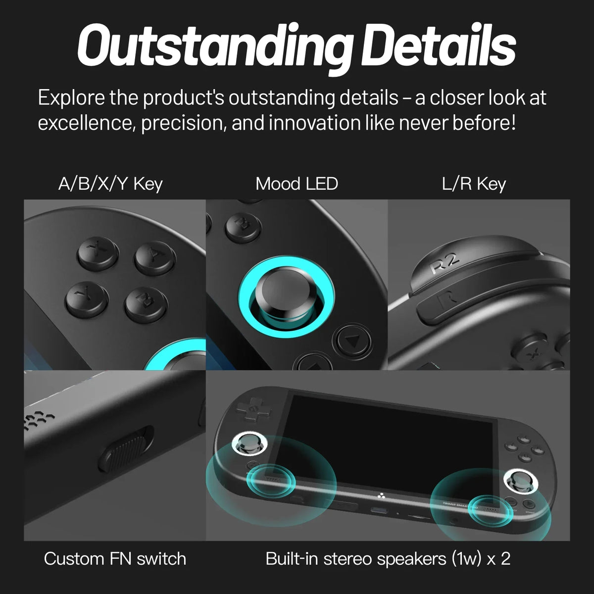 Trimui Smart Pro Retro Handheld Game Console (2026 Version)