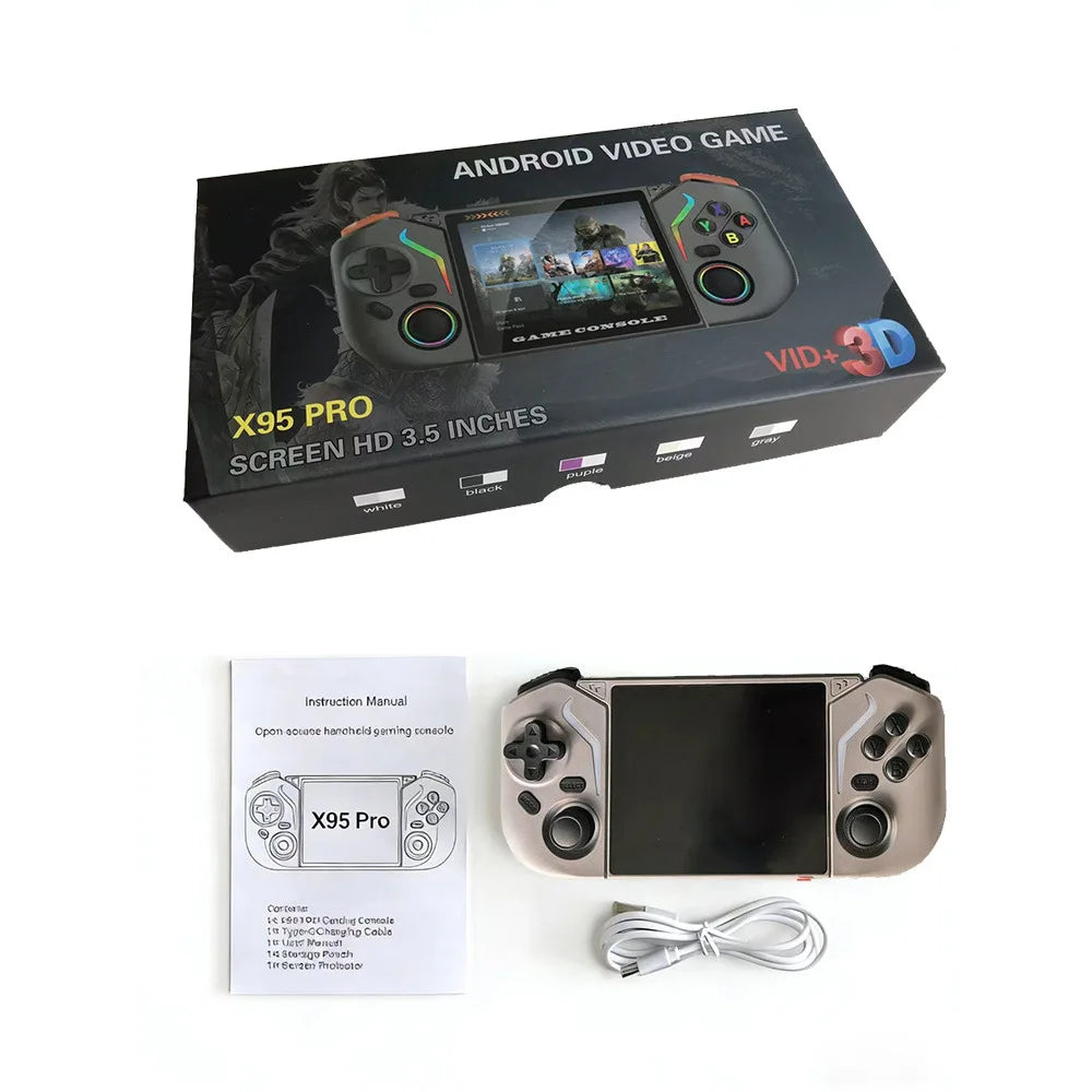 X95 Pro Retro Handheld Game Console (2026 Version)