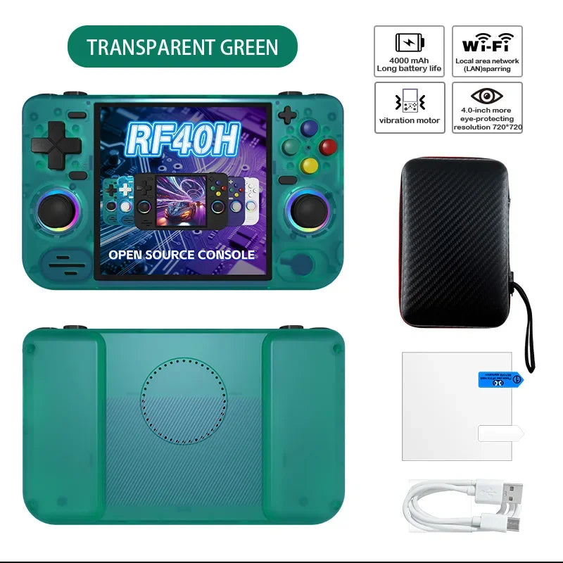 RF40H Retro Handheld Game Console (2026 Version)