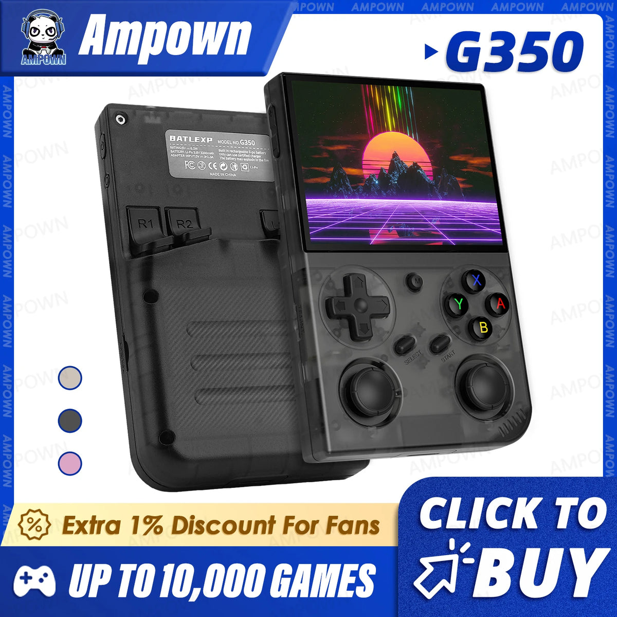 G350 Retro Handheld Game Console (2026 Version)