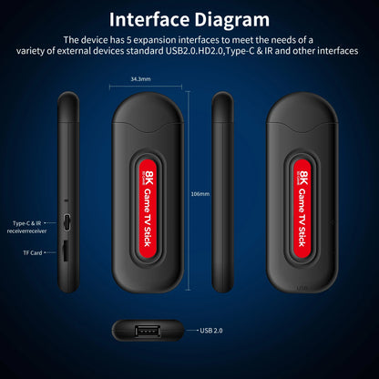Q9 Pro Retro Game Stick (2026 Version)