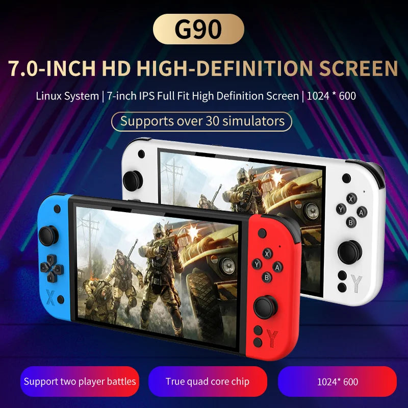 G90 Retro Handheld Game Console 