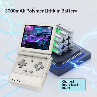Powkiddy V90s Retro Handheld Game Console (2026 Version)