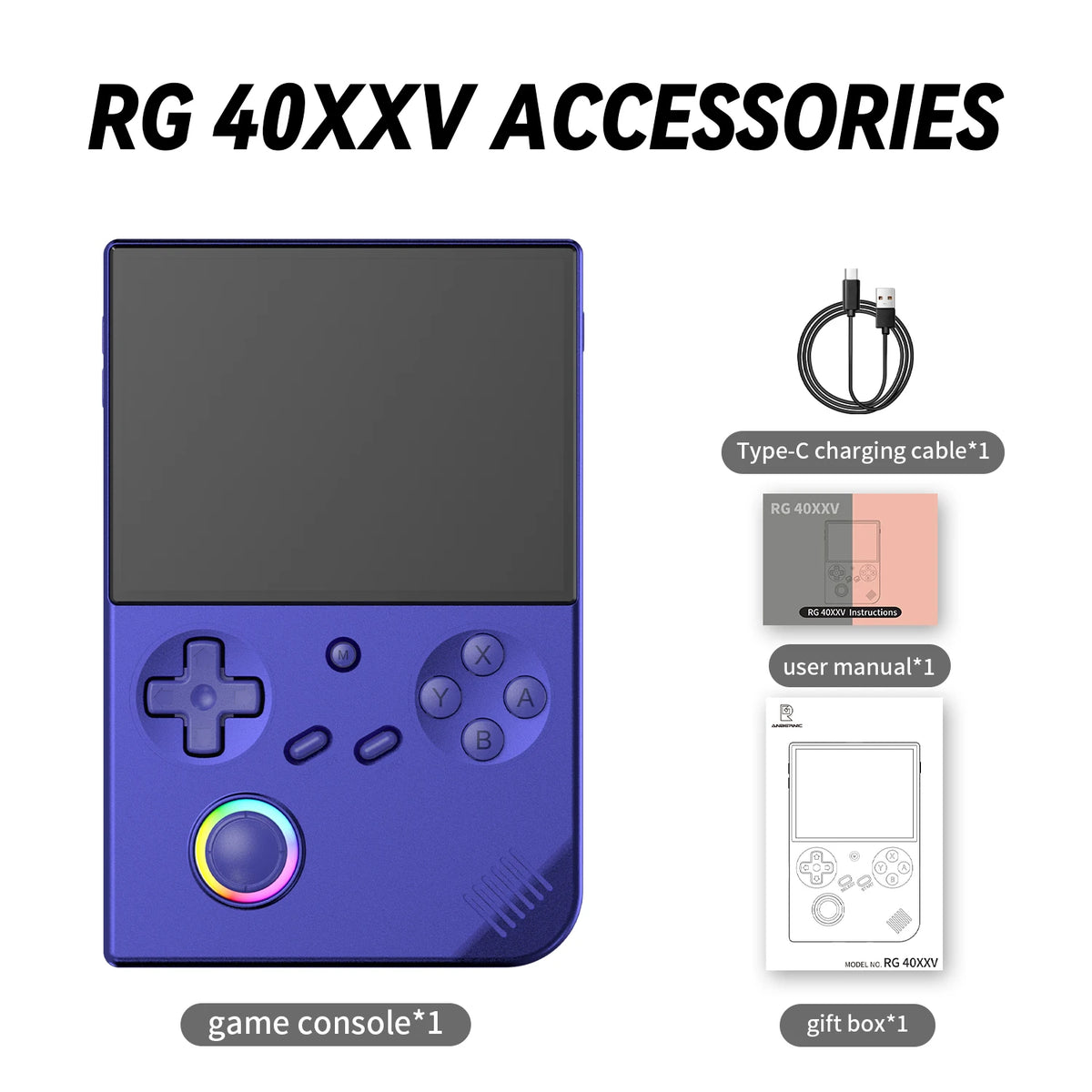 RG40XXV Retro Handheld Game Console (2026 Version)