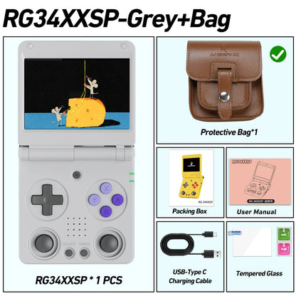 RG34XXSP Retro Handheld Game Console (2026 Version)
