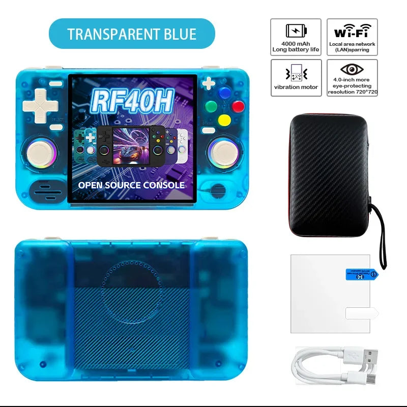RF40H Retro Handheld Game Console (2026 Version)