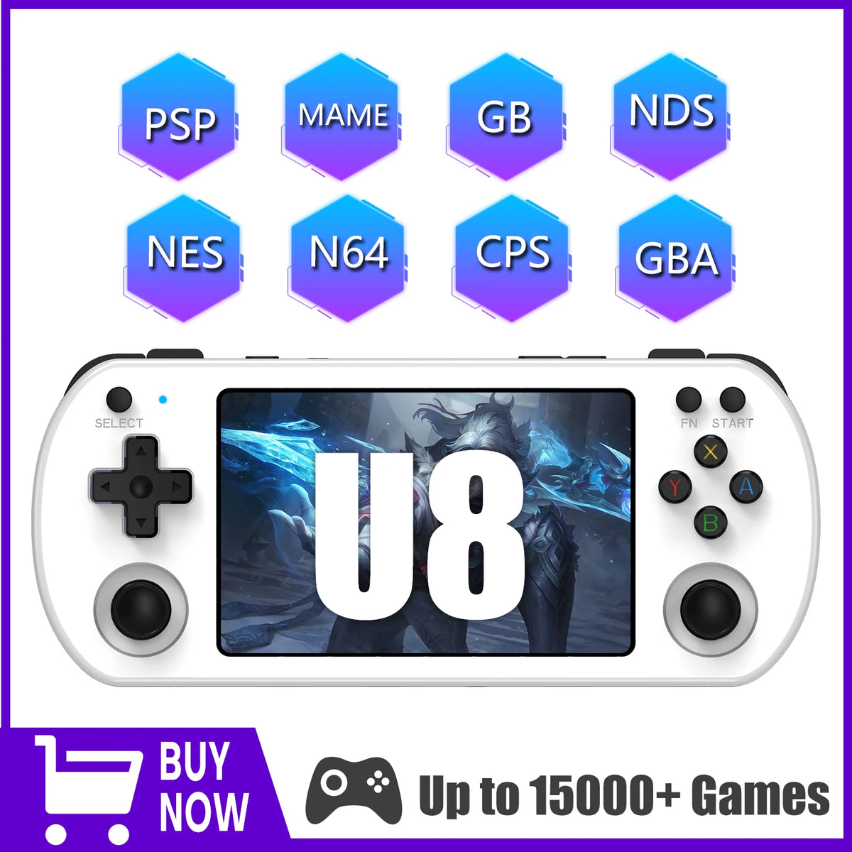 U8 Retro Handheld Game Console (2026 Version)