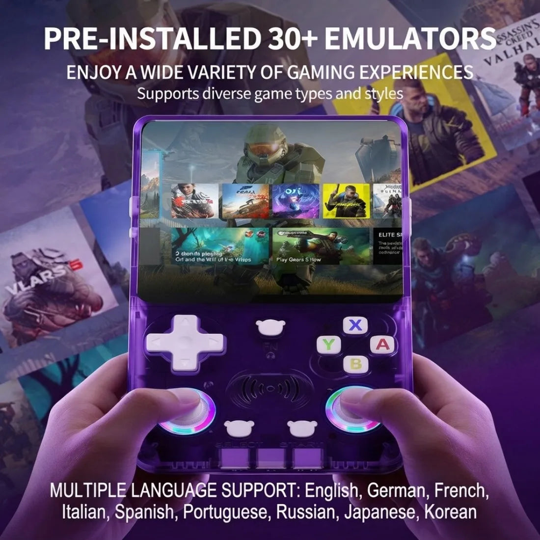 X36 Ultra Retro Handheld Game Console (2026 Version)