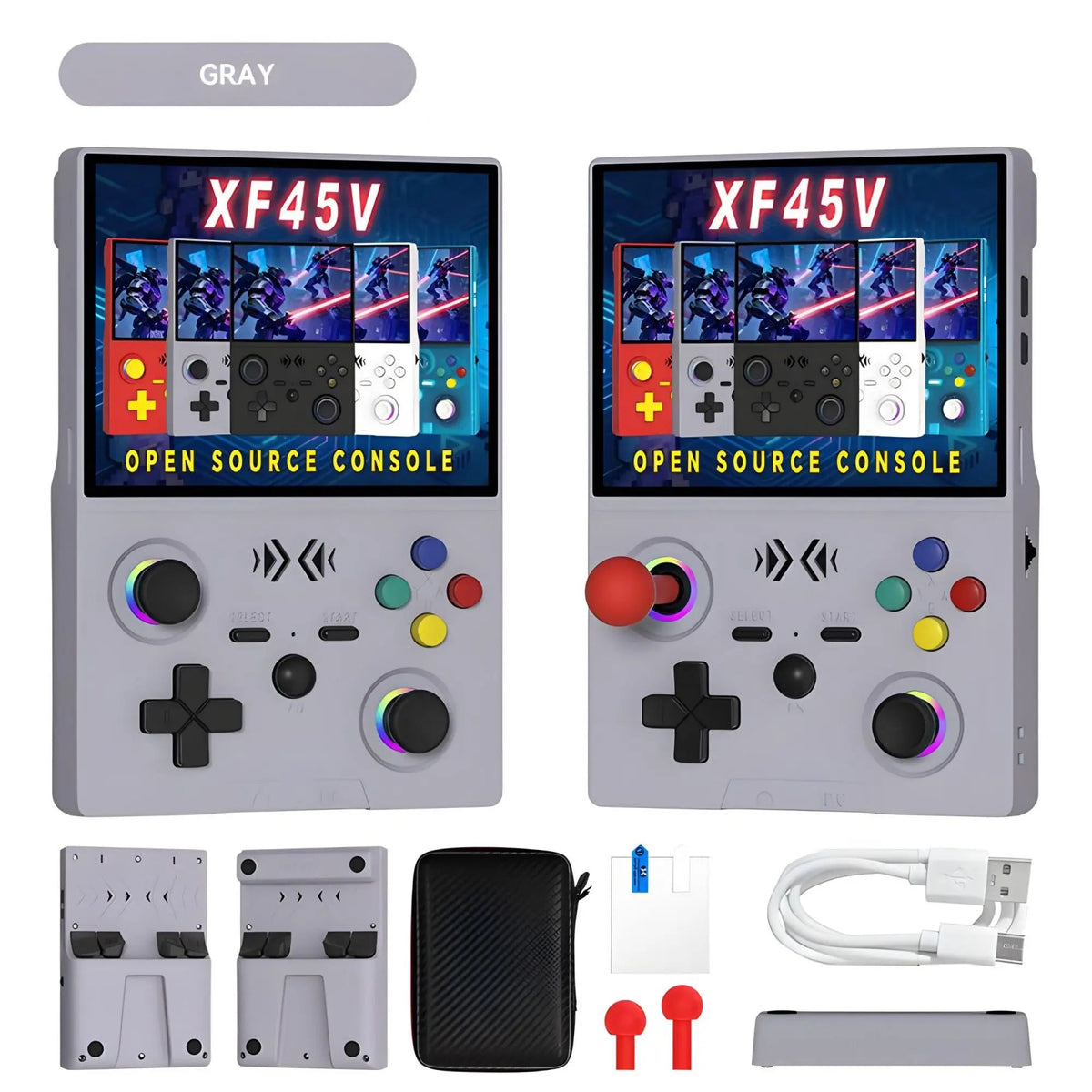 Gray XF45V Retro Handheld Game Console