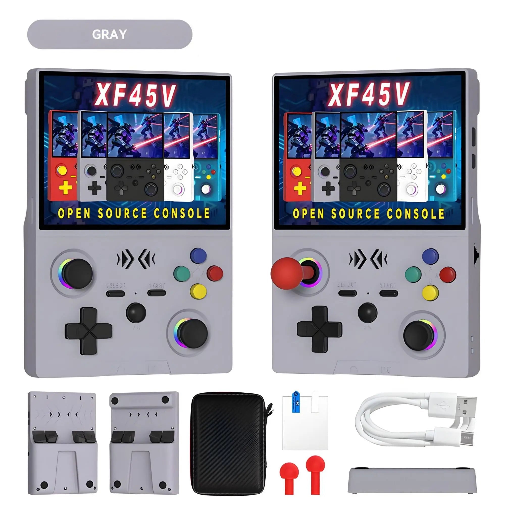 Gray XF45V Retro Handheld Game Console