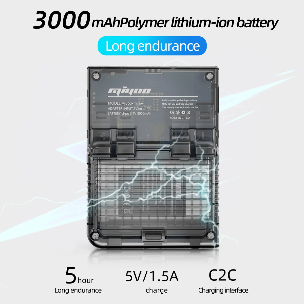 MIYOO Mini Plus Retro Handheld Game Console (2026 Version)