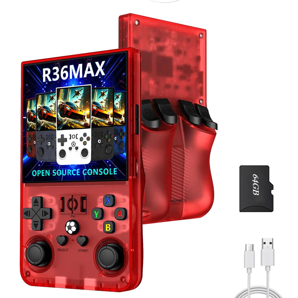 R36 Max Pro Retro Handheld Console (2026 Version)