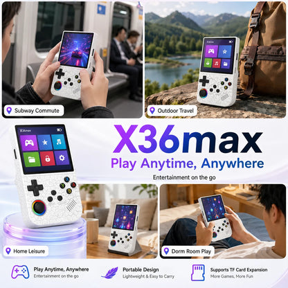 X36 Max Retro Handheld Game Console (2026 Version)