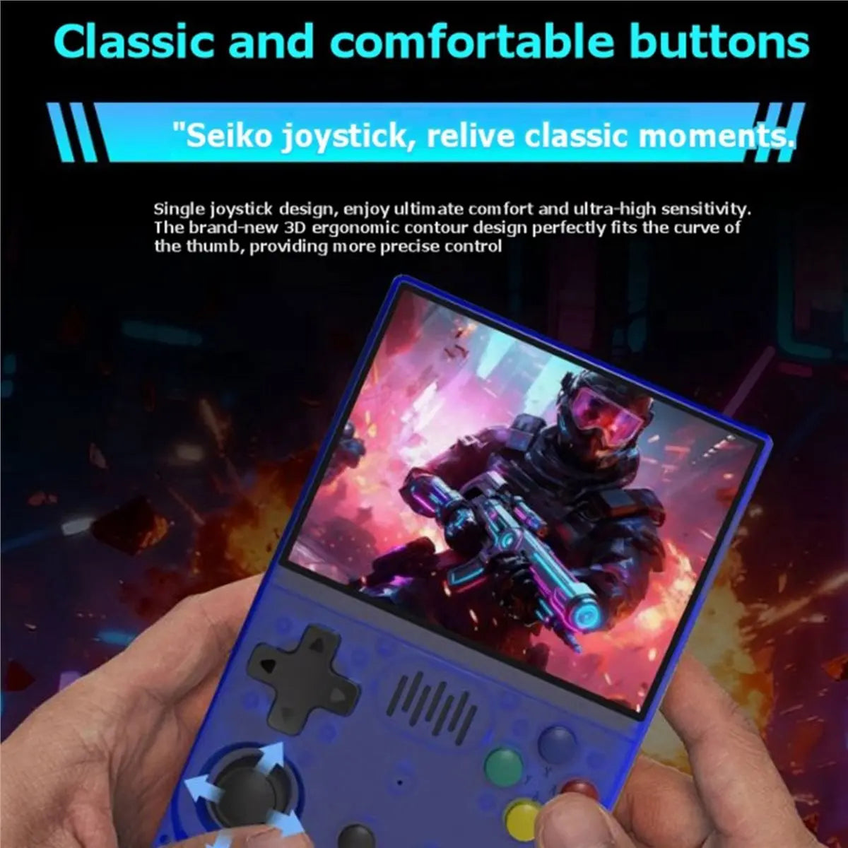 F35V Retro Handheld Game Console (2026 Version)