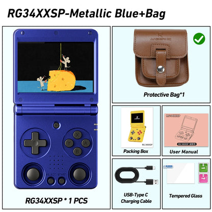 RG34XXSP Retro Handheld Game Console (2026 Version)