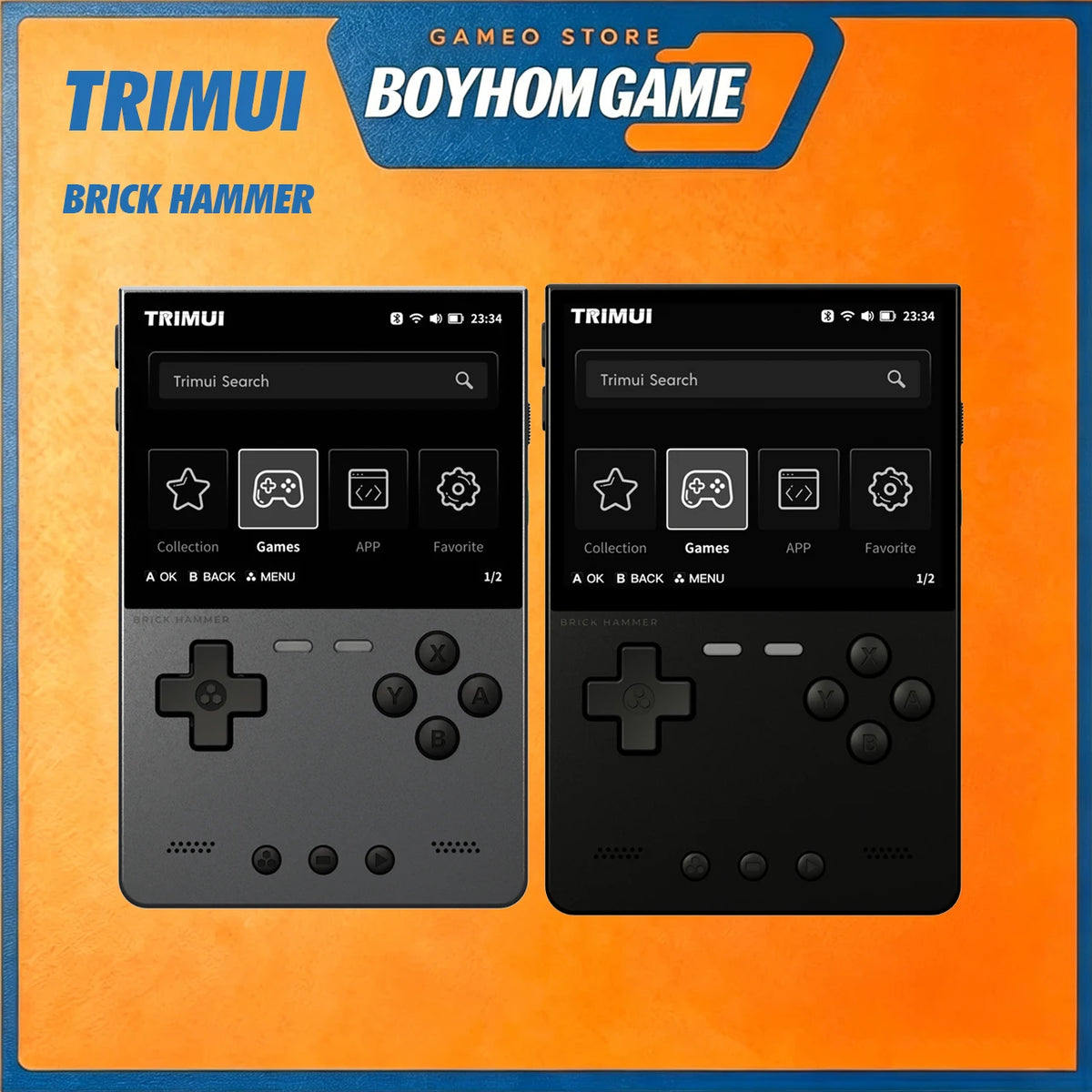 TRIMUI Brick Hammer Retro Handheld Game Console (2026 Version)