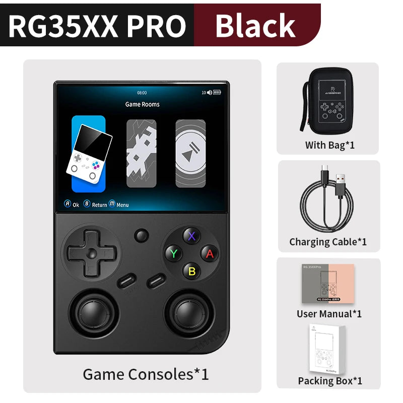 RG35XX PRO Retro Handheld Game Console (2026 Version)