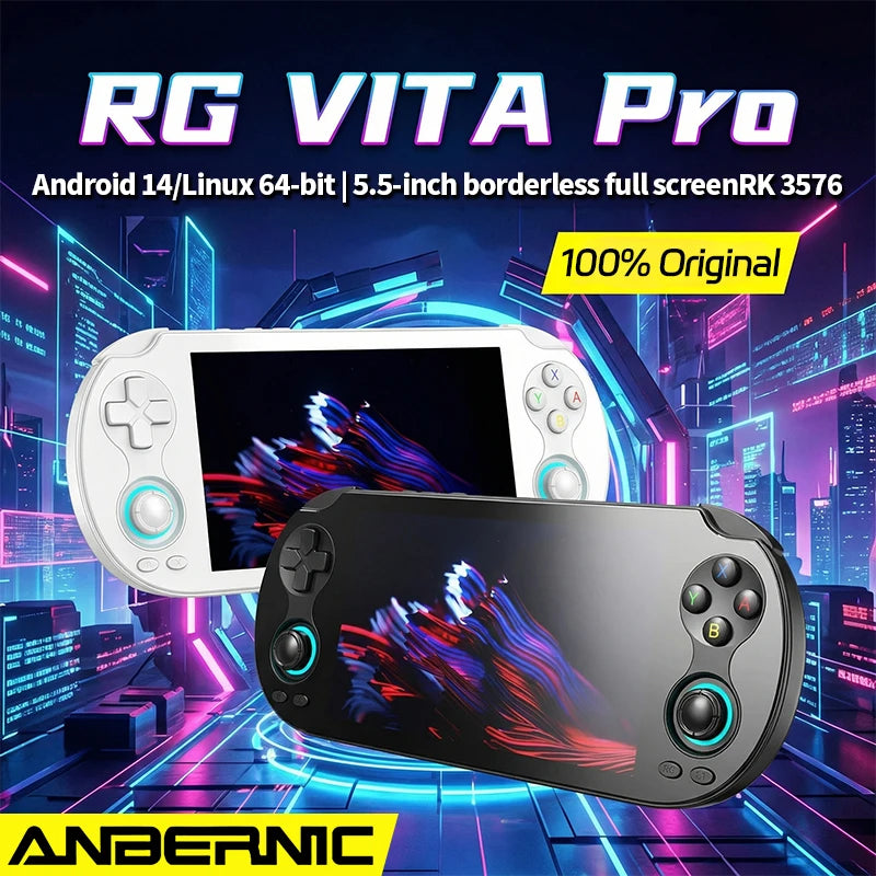 RG VITA Pro Retro Handheld Game Console (2026 Version)