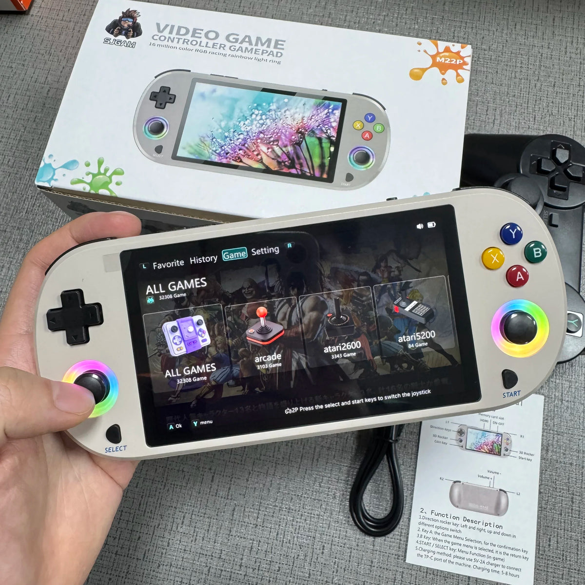 M22P Retro Handheld Game Console (2026 Version)