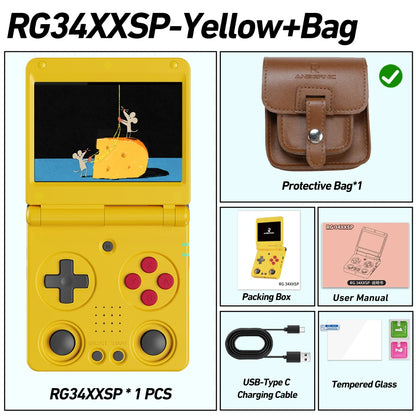 RG34XXSP Retro Handheld Game Console (2026 Version)
