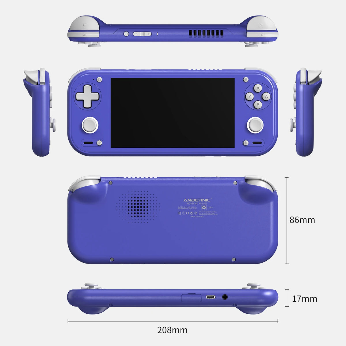 RG 55G1 Retro Handheld Game Console