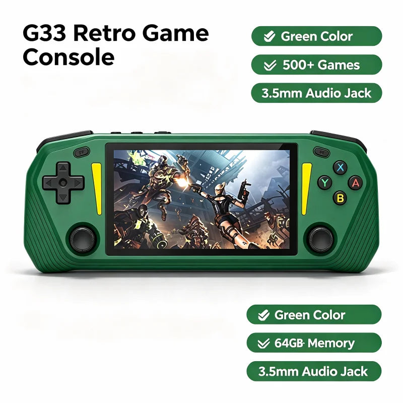 G33 Retro Handheld Game Console (2026 Version)