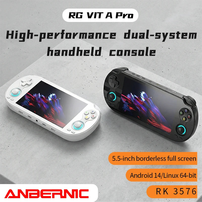 RG VITA Pro Retro Handheld Game Console (2026 Version)