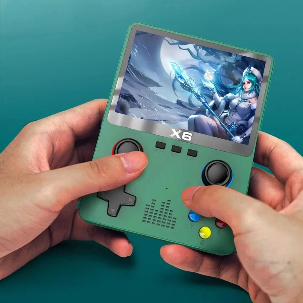 Console de jeu rétro portable X6 (version 2026)