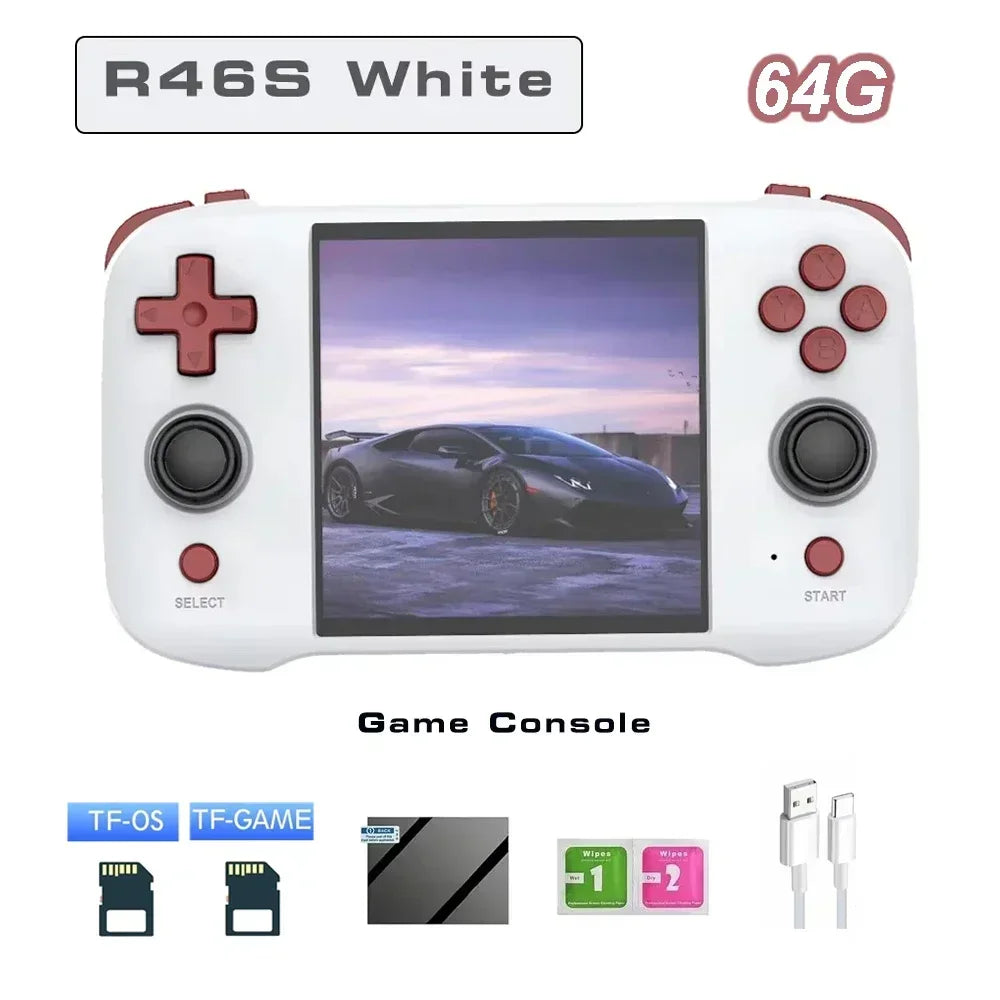 Console de jeu portable rétro R46S (version 2026)