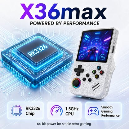 X36 Max Retro Handheld Game Console (2026 Version)