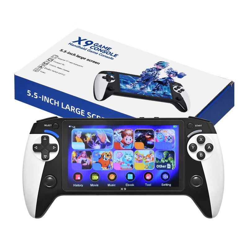 X9 Retro Handheld Game Console 