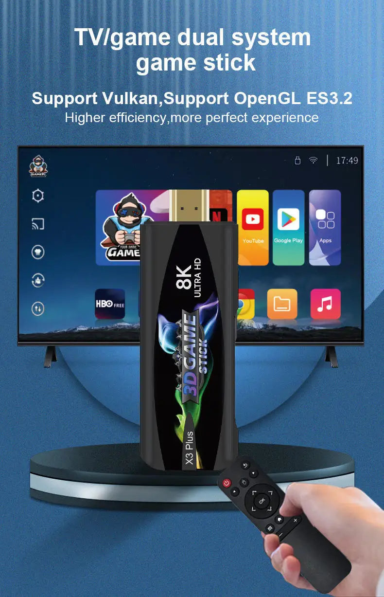 X3 Plus Retro Game Console (2026 Version)